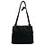 Borsa a tracolla in pelle Loewe Vintage Anagram Logo Nero