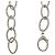Bracciale Tiffany & Co. Vintage Oval Link Twist Argento - vista 4