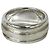 Tiffany & Co Tiffany Vintage Grooved Double Line Band Ring Silber - Ansicht 6