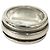 Tiffany & Co Anello Tiffany Vintage Grooved Double Line Band Ring Argento - vista 5