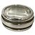 Tiffany & Co Anello Tiffany Vintage Grooved Double Line Band Ring Argento - vista 6