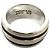 Tiffany & Co Tiffany Vintage Ring mit doppeltem Rillenband Silber - Ansicht 3