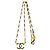 Collana Pendente CHANEL Vintage Motif Coco Mark GP D'oro