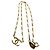 Collana Pendente CHANEL Vintage Motif Coco Mark GP D'oro - vista 6
