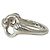 Ring Hermès Anello Hermes Vintage Horsebit in Argento 925 - vista 4