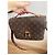 Borsa Louis Vuitton Pochette Métis Monogram Marrone - vista 7