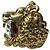 Gucci Lion Head Ring mit Kristallen Golden - Ansicht 4