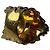 Gucci Lion Head Ring mit Kristallen Golden - Ansicht 5