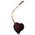 Hermès Hermes Petit H Heart Charm Rosa Bordò - vista 2