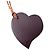 Hermès Hermes Petit H Heart Charm Rosa Bordò - vista 4