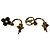 Pendientes Blooming Louis Vuitton Dorado - vista 7