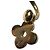 Pendientes Blooming Louis Vuitton Dorado - vista 9