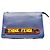 Borsa a Pochette Fendi Vocabulary Blu