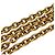 Chanel Coco Mark Halskette mit Diamantmotiv Golden - Ansicht 7