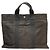 Hermès Borsa Tote Hermes Herline MM in Grigio Marrone