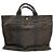 Hermès Borsa Tote Hermes Herline MM in Grigio Marrone - vista 3