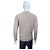 Autre Marque Aeronautica Militare Herren Wollpullover Beige Wolf-Print Blau - Ansicht 5