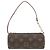 Louis Vuitton Monogram Papillon Accessoire-Tasche Braun