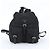 Prada Tessuto Nylon Triangle Logo Leather Backpack Black