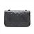 Borsa a tracolla Chanel Matelassé in pelle di agnello Nero - vista 2