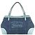 Borsa Tote Gucci Craft in denim e pelle Blu
