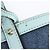 Borsa Tote Gucci Craft in denim e pelle Blu - vista 8