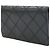 Tarjetero Chanel de piel negra Negro - vista 2