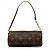 Louis Vuitton Brown Monogram Papillon Pochette Marrone