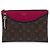 Louis Vuitton Brown Monogram Pochette Tuileries Marrone