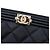 Chanel Black Medium Quilted Caviar Boy O Case Clutch Nero - vista 5