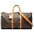 Louis Vuitton Brown Monogram Keepall Bandouliere 50 Marrone