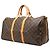 Louis Vuitton Brown Monogram Keepall Bandouliere 50 Marrone - vista 2