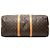 Louis Vuitton Brown Monogram Keepall Bandouliere 50 Marrone - vista 3