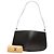 Louis Vuitton Black Epi Demi Lune Pochette Nero - vista 7