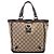 Gucci Abbey D Ring Tote aus beigem GG Canvas
