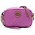 Gucci Mini GG Marmont Matelassé in pelle di vitello rosa, borsa a tracolla