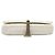 Borsa Saint Laurent Kate 99 in tweed bianco con monogramma e nappe - vista 3