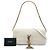Borsa Saint Laurent Kate 99 in tweed bianco con monogramma e nappe - vista 6