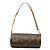 Louis Vuitton Brown Monogram Papillon Pochette Marrone