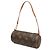 Louis Vuitton Brown Monogram Papillon Pochette Marrone - vista 2