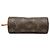 Louis Vuitton Brown Monogram Papillon Pochette Marrone - vista 3