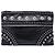 Clutch Prada in pelle di vitello borchiata nera Nero