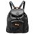 Bamboo Zaino Gucci in pelle di vitello nera con coulisse e bambù Nero