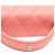 Beauty Case Chanel Pink CC Quilted Caviar Vanity Case Rosa - vista 6