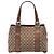 Borsa Tote Gucci Beige Medium GG Canvas Bamboo Libeccio