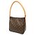 Louis Vuitton Brown Monogram Looping MM Braun - Ansicht 2