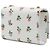 Bolsa Tiracolo Kate Saint Laurent em couro de bezerro liso branco com monograma estampado Prairie Flower Mini - vista 2