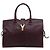 Borsa Saint Laurent Cabas Chyc in pelle rossa Medium Rosso Bordò