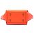 Céline Celine Mini Tie Knot Tote aus glattem Kalbsleder Orange - Ansicht 3