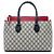 Borsa Satchel Gucci Beige GG Supreme Linea A